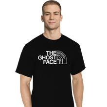 Load image into Gallery viewer, Shirts T-Shirts, Tall / Large / Black The Ghost Face
