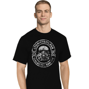 Shirts T-Shirts, Tall / Large / Black Stormtrooper Galactic Empire