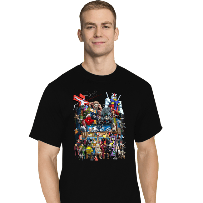 Daily_Deal_Shirts T-Shirts, Tall / Large / Black Anime In Japan