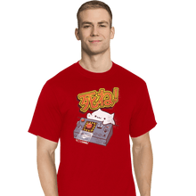 Load image into Gallery viewer, Shirts T-Shirts, Tall / Large / Red Doomsday Cat
