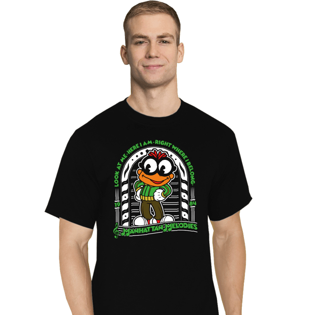Shirts T-Shirts, Tall / Large / Black Scooter Melodies