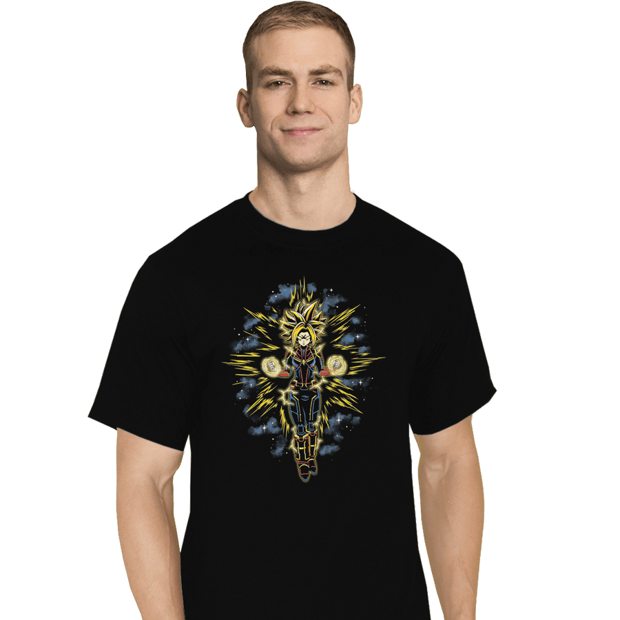 Shirts T-Shirts, Tall / Large / Black Captain Saiyan