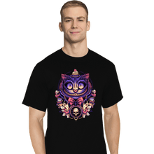 Load image into Gallery viewer, Daily_Deal_Shirts T-Shirts, Tall / Large / Black The Mysterious Smile
