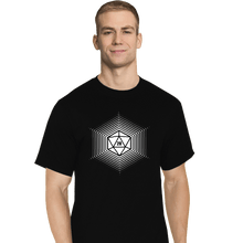Load image into Gallery viewer, Shirts T-Shirts, Tall / Large / Black Shining Dice
