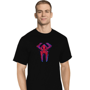 Daily_Deal_Shirts T-Shirts, Tall / Large / Black Vampire Glitch