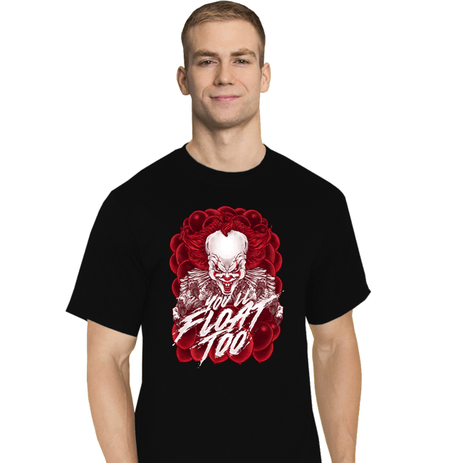 Secret_Shirts T-Shirts, Tall / Large / Black The Clown