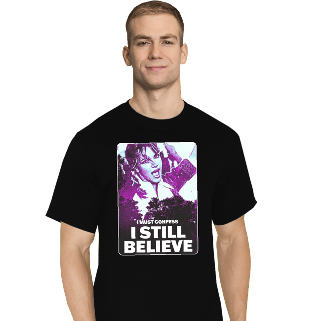 Secret_Shirts T-Shirts, Tall / Large / Black I Must Confess