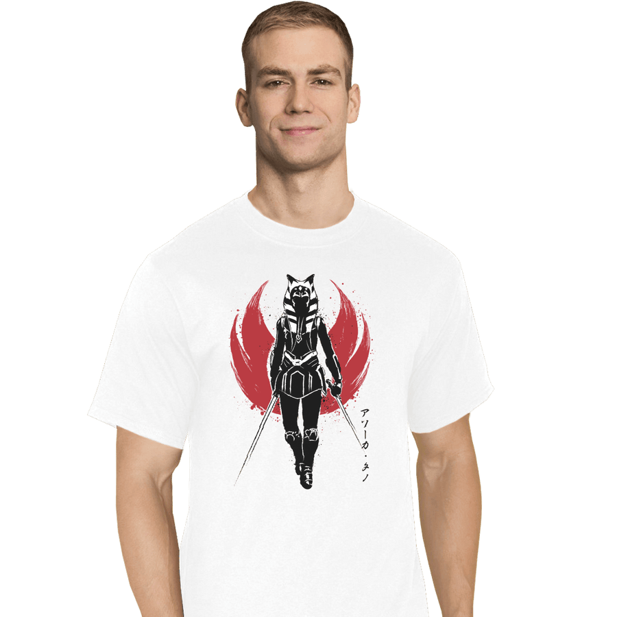 Shirts T-Shirts, Tall / Large / White Fulcrum Sumi-E