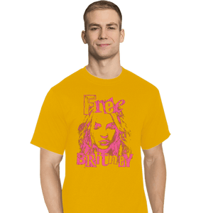 Shirts T-Shirts, Tall / Large / White Free Britney Daisy
