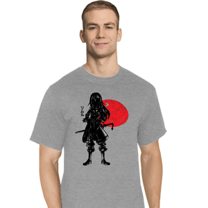 Shirts T-Shirts, Tall / Large / Sports Grey Crimson Demon Slime
