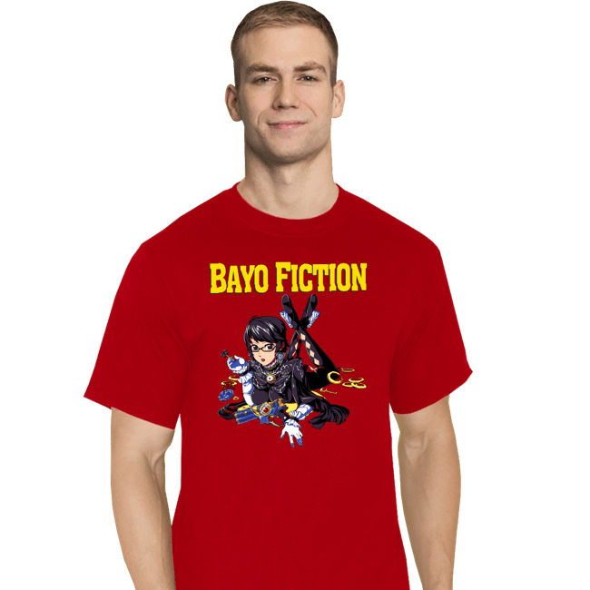 Secret_Shirts T-Shirts, Tall / Large / Red Bayo Fiction