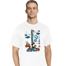Load image into Gallery viewer, Secret_Shirts T-Shirts, Tall / Large / White Sailor With The Wind
