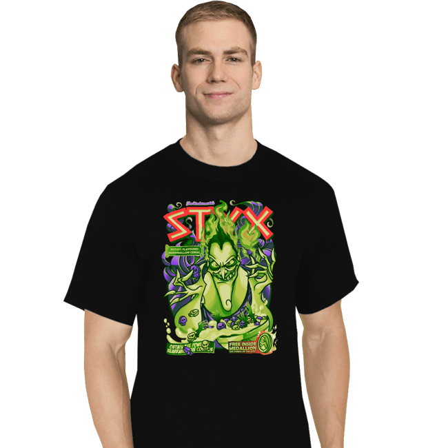Shirts T-Shirts, Tall / Large / Black Hades Cereal