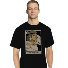 Load image into Gallery viewer, Daily_Deal_Shirts T-Shirts, Tall / Large / Black The Princess Vintage Tarot
