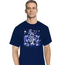 Load image into Gallery viewer, Daily_Deal_Shirts T-Shirts, Tall / Large / Navy Deep Sleep
