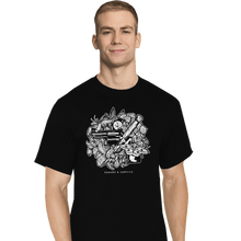 Load image into Gallery viewer, Secret_Shirts T-Shirts, Tall / Large / Black Endure - Survive
