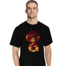 Load image into Gallery viewer, Daily_Deal_Shirts T-Shirts, Tall / Large / Black Firebender
