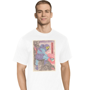 Shirts T-Shirts, Tall / Large / White Skeletor