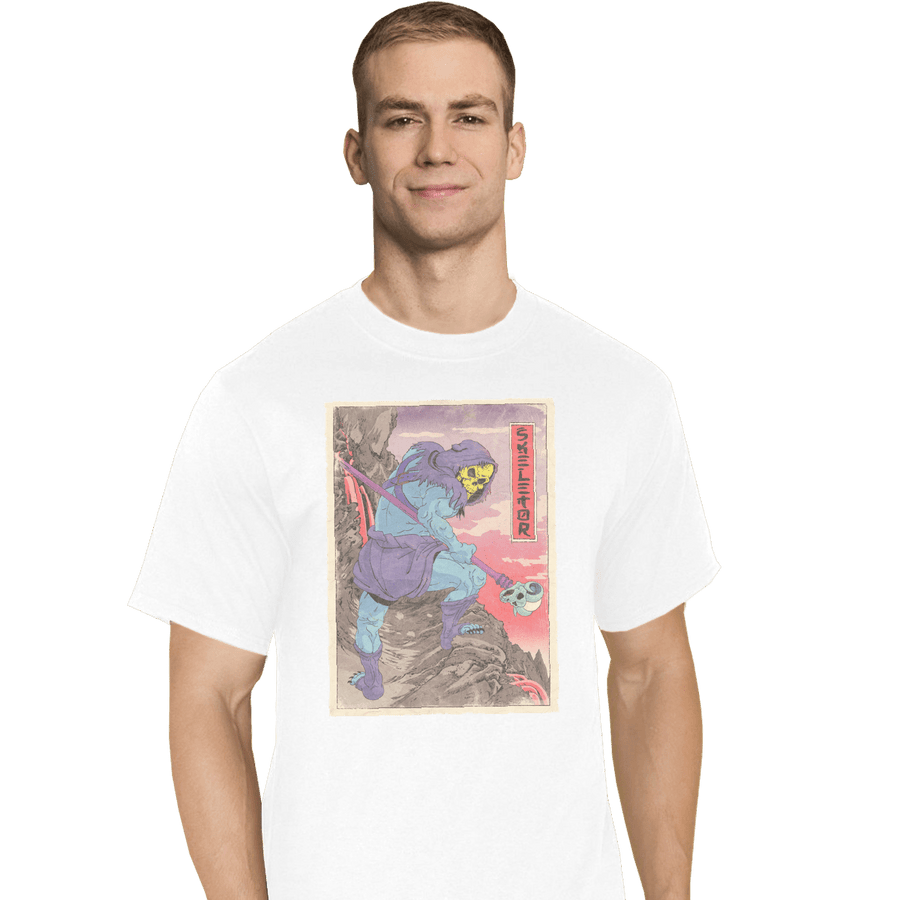 Shirts T-Shirts, Tall / Large / White Skeletor
