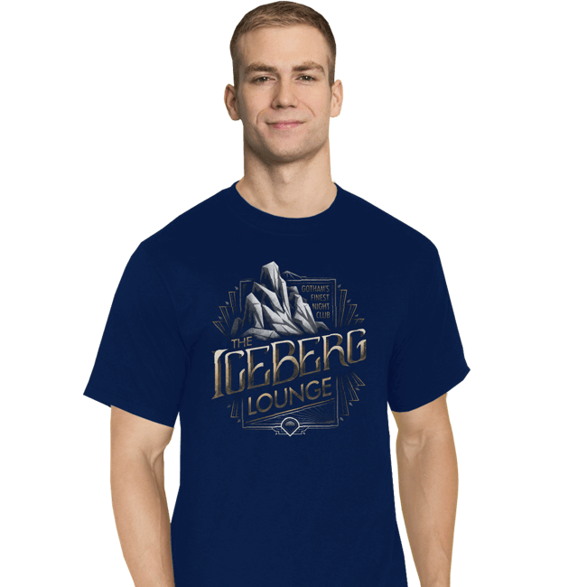 Shirts T-Shirts, Tall / Large / Navy The Iceberg Lounge