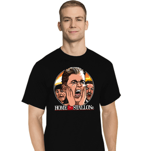 Shirts T-Shirts, Tall / Large / Black Home Stallone