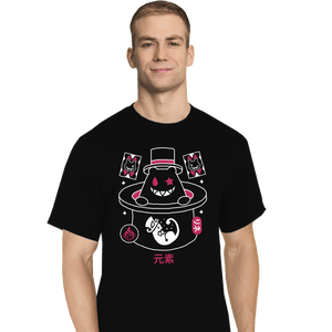 Secret_Shirts T-Shirts, Tall / Large / Black Magician Hat Monster