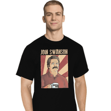 Load image into Gallery viewer, Shirts T-Shirts, Tall / Large / Black Join Swanson
