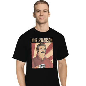 Shirts T-Shirts, Tall / Large / Black Join Swanson