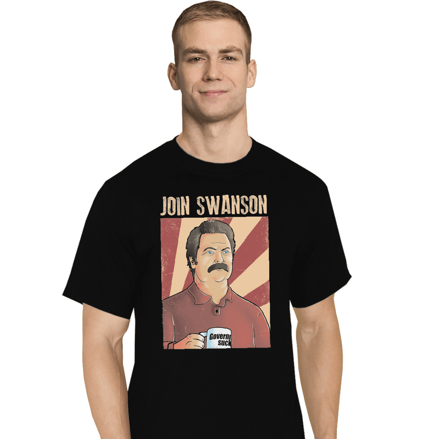 Shirts T-Shirts, Tall / Large / Black Join Swanson