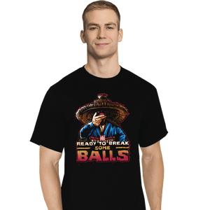 Shirts T-Shirts, Tall / Large / Black Ball Breaker