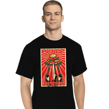 Load image into Gallery viewer, Shirts T-Shirts, Tall / Large / Black Superior Fire Flower
