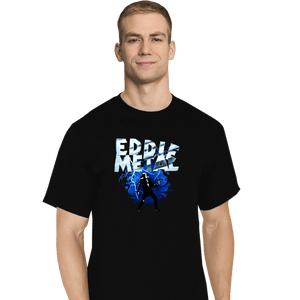 Shirts T-Shirts, Tall / Large / Black Eddie Metal