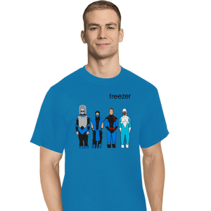 Daily_Deal_Shirts T-Shirts, Tall / Large / Royal Blue Freezer