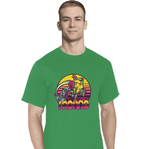 Shirts T-Shirts, Tall / Large / Athletic grey Mondo Gecko