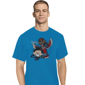 Shirts T-Shirts, Tall / Large / Royal Blue Bucky And Sam