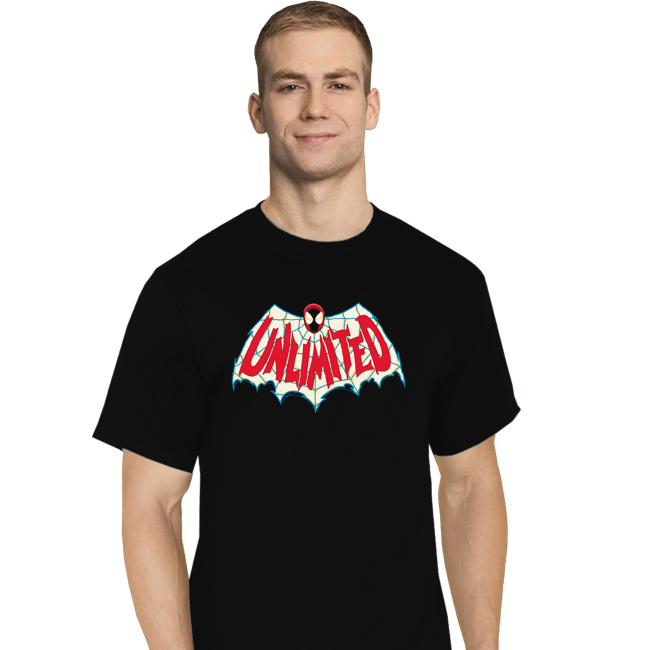 Secret_Shirts T-Shirts, Tall / Large / Black Unlimited Spider
