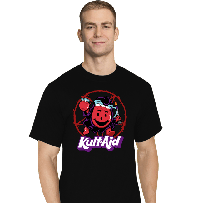 Daily_Deal_Shirts T-Shirts, Tall / Large / Black Kult Aid