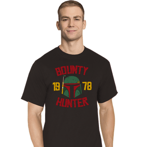 Secret_Shirts T-Shirts, Tall / Large / Black Bounty Hunter 78