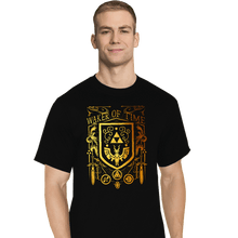 Load image into Gallery viewer, Daily_Deal_Shirts T-Shirts, Tall / Large / Black Waker Of Time
