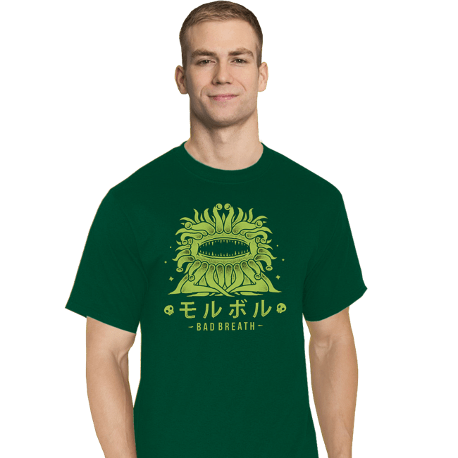 Shirts T-Shirts, Tall / Large / Charcoal Bad Breath