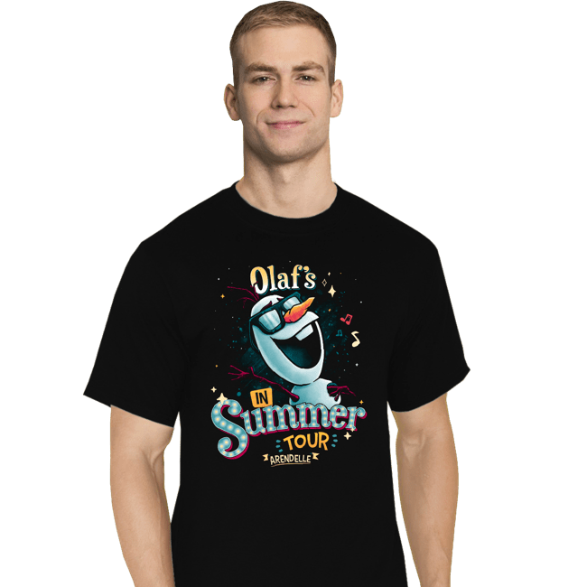 Secret_Shirts T-Shirts, Tall / Large / Black In Summer Tour
