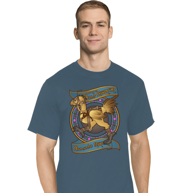 Last_Chance_Shirts T-Shirts, Tall / Large / Indigo Blue Chocobo Racer