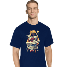 Load image into Gallery viewer, Secret_Shirts T-Shirts, Tall / Large / Navy The Warrior Of Love
