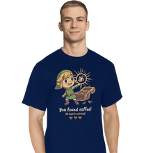Load image into Gallery viewer, Shirts T-Shirts, Tall / Large / Navy Legendary Coffee
