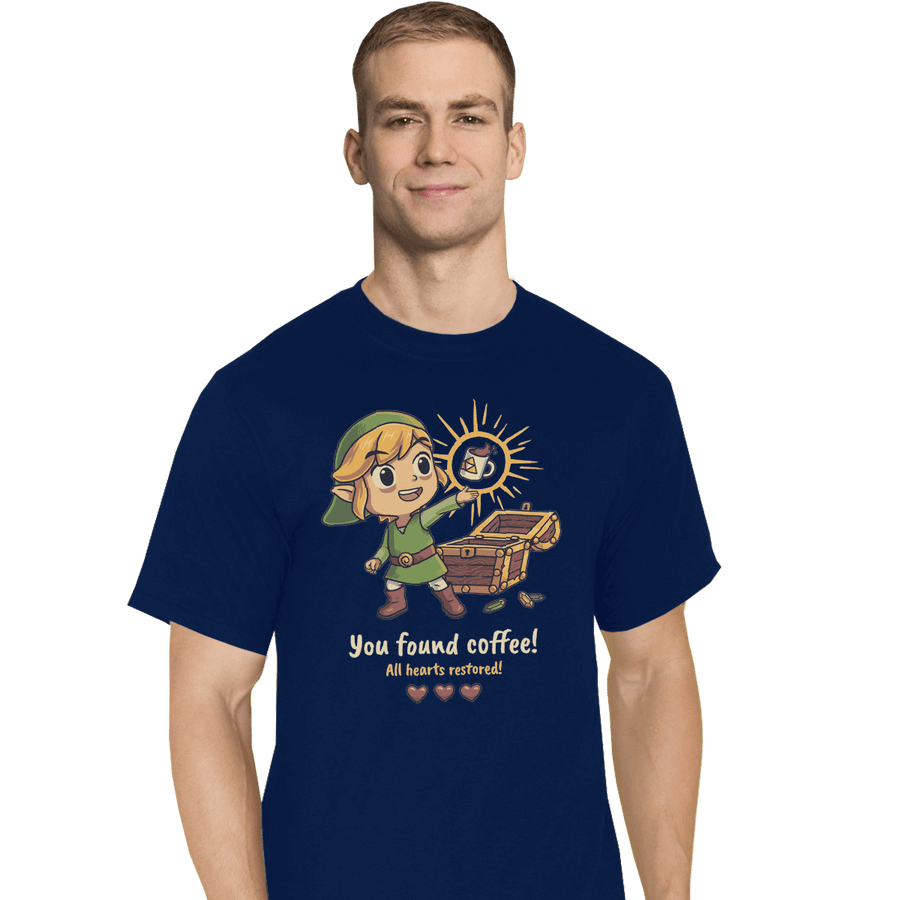 Shirts T-Shirts, Tall / Large / Navy Legendary Coffee
