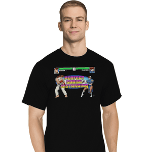 Shirts T-Shirts, Tall / Large / Black Street COVID Fighter