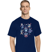 Load image into Gallery viewer, Shirts T-Shirts, Tall / Large / Navy Halloween Experiments
