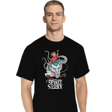 Load image into Gallery viewer, Secret_Shirts T-Shirts, Tall / Large / Black The Spirit Story
