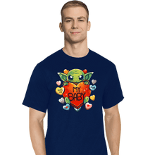 Load image into Gallery viewer, Daily_Deal_Shirts T-Shirts, Tall / Large / Navy Baby Valentine
