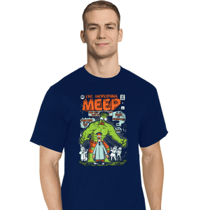 Secret_Shirts T-Shirts, Tall / Large / Navy The Incredible Meep